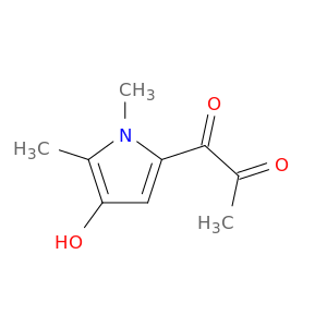 1,2-Propanedione, 1-(4-hydroxy-1,5-dimethyl-1H-pyrrol-2-yl)-
