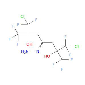 1-Chloro-6-(Chloro-Difluoromethyl)-1,1,7,7,7-Pentafluoro-4-Hydrazinylidene-2-(Trifluoromethyl)Heptane-2,6-Diol