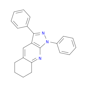 1H-Pyrazolo[3,4-b]quinoline, 5,6,7,8-tetrahydro-1,3-diphenyl-