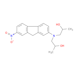 1,1'-[(7-nitro-9h-fluoren-2-yl)imino]dipropan-2-ol