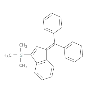 Silane, [1-(diphenylmethylene)-1H-inden-3-yl]trimethyl-