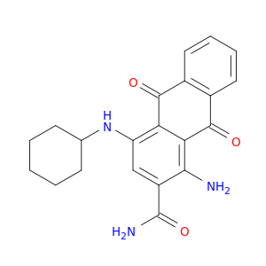 1-氨基-4-(环己基氨基)-9,10-二氢-9,10-二氧化硅-2-蒽甲酰胺