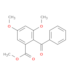 Benzoic acid, 2-benzoyl-3,5-dimethoxy-, methyl ester