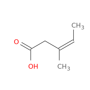 (3E)-3-甲基-3-戊烯酸