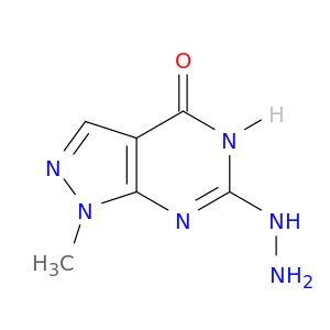 6-Hydrazinyl-1-methyl-1H-pyrazolo[3,4-d]pyrimidin-4(5H)-one