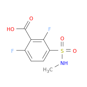 2,6-Difluoro-3-(methylsulfamoyl)benzoic Acid