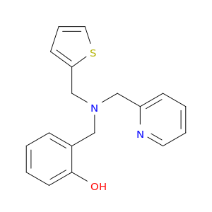 Phenol, 2-[[(2-pyridinylmethyl)(2-thienylmethyl)amino]methyl]-