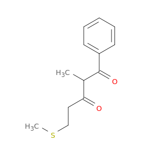 1,3-Pentanedione, 2-methyl-5-(methylthio)-1-phenyl-