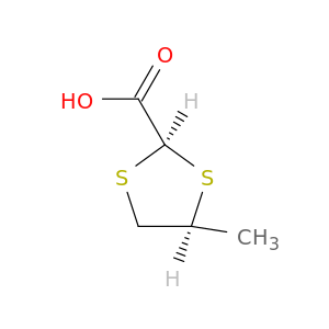 1,3-Dithiolane-2-carboxylic acid, 4-methyl-, cis-