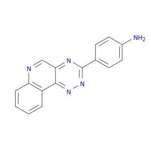 Benzenamine, 4-(1,2,4-triazino[5,6-c]quinolin-3-yl)-
