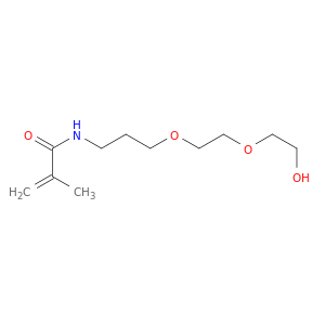 2-Propenamide, N-[3-[2-(2-hydroxyethoxy)ethoxy]propyl]-2-methyl-