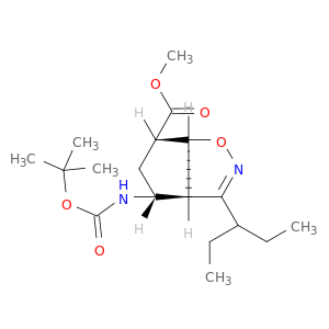 (3AR,4R,6S,6AS)-4-[叔丁氧羰基氨基]-3-(1-乙基丙基)-3A,5,6,6A-四氢-4H-环戊并[D]异恶唑-6-羧酸甲酯
