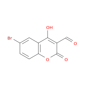 6-BROMO-4-HYDROXY-2-OXO-2H-CHROMENE-3-CARBALDEHYDE