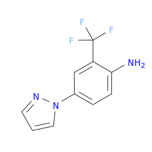 4-(1H-Pyrazol-1-yl)-2-(trifluoromethyl)aniline