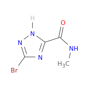 3-Bromo-N-methyl-1H-1,2,4-triazole-5-carboxamide
