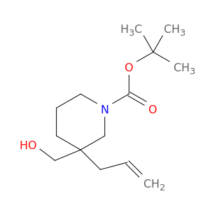 3-烯丙基-3-(羟甲基)哌啶-1-羧酸叔丁酯