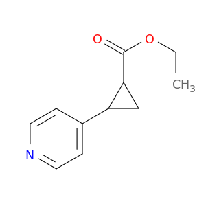 2-(4-吡啶基)环丙烷羧酸乙酯
