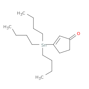 2-Cyclopenten-1-one, 3-(tributylstannyl)-