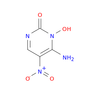 6-amino-1-hydroxy-5-nitropyrimidin-2(1h)-one