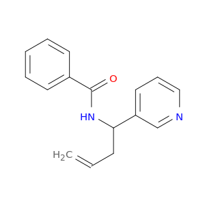 Benzamide, N-[1-(3-pyridinyl)-3-butenyl]-