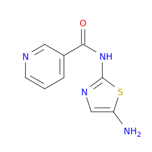 3-Pyridinecarboxamide, N-(5-amino-2-thiazolyl)-