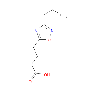 4-(3-Propyl-1,2,4-oxadiazol-5-yl)butanoic Acid