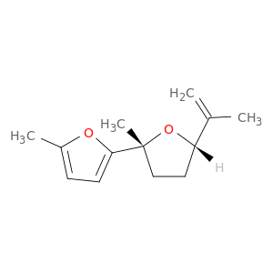 2,2'-Bifuran, 2,3,4,5-tetrahydro-2,5'-dimethyl-5-(1-methylethenyl)-, cis-