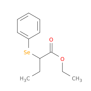 Butanoic acid, 2-(phenylseleno)-, ethyl ester