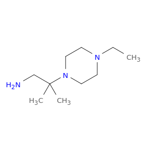 2-(4-乙基-1-哌嗪基)-2-甲基-1-丙胺