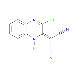 2-(3-Chloro-1,2-dihydroquinoxalin-2-ylidene)propanedinitrile