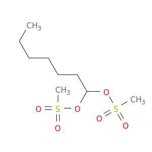 1,1-Heptanediol, dimethanesulfonate