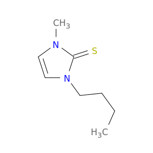 2H-Imidazole-2-thione, 1-butyl-1,3-dihydro-3-methyl-