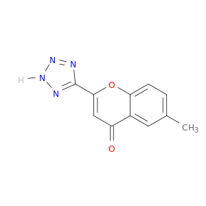 6-methyl-2-(2h-tetrazol-5-yl)-4h-chromen-4-one