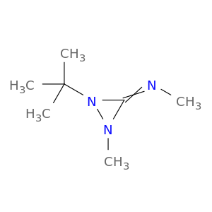 Methanamine, N-[(1,1-dimethylethyl)methyldiaziridinylidene]-