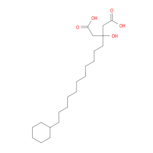 Pentanedioic acid, 3-(11-cyclohexylundecyl)-3-hydroxy-