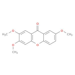 9H-Xanthen-9-one, 2,3,7-trimethoxy-