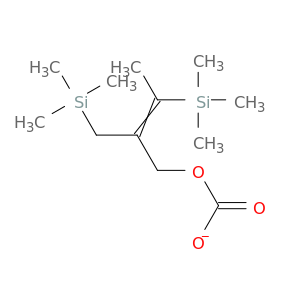 Carbonic acid, methyl3-(trimethylsilyl)-2-[(trimethylsilyl)methyl]-2-propenyl ester