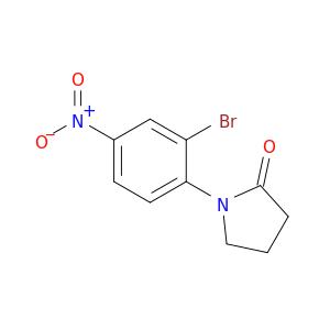 1-(2-Bromo-4-nitrophenyl)pyrrolidin-2-one
