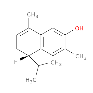2-Naphthalenol, 5,6-dihydro-3,8-dimethyl-5-(1-methylethyl)-, (5S)-