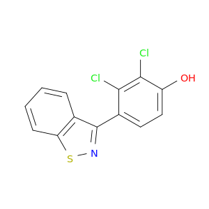 Phenol, 4-(1,2-benzisothiazol-3-yl)-2,3-dichloro-