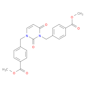 dimethyl 4,4'-[(2,4-dioxopyrimidine-1,3(2h,4h)-diyl)dimethanediyl]dibenzoate