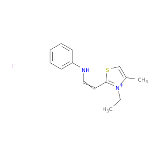 Thiazolium, 3-ethyl-4-methyl-2-[2-(phenylamino)ethenyl]-, iodide