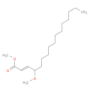 2-Hexadecenoic acid, 4-methoxy-, methyl ester, (E)-