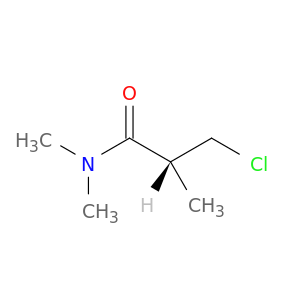 Propanamide, 3-chloro-N,N,2-trimethyl-, (R)-