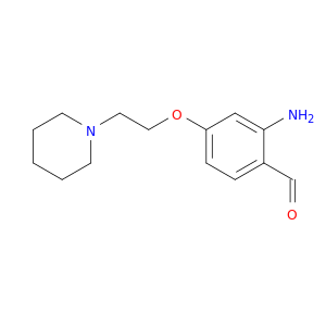 Benzaldehyde, 2-amino-4-[2-(1-piperidinyl)ethoxy]-