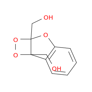 1,2-Dioxeto[3,4-b]benzofuran-2a,7b-dimethanol