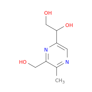 1,2-Ethanediol,1-[6-(hydroxymethyl)-5-methyl-2-pyrazinyl]-