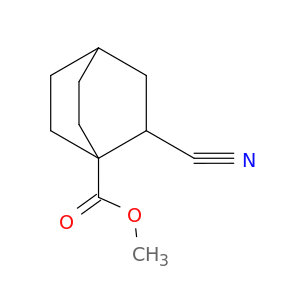 Bicyclo[2.2.2]octane-1-carboxylic acid, 2-cyano-, methyl ester
