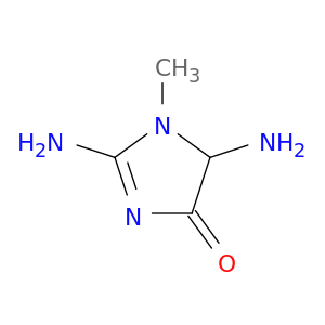 4H-Imidazol-4-one, 2,5-diamino-1,5-dihydro-1-methyl-