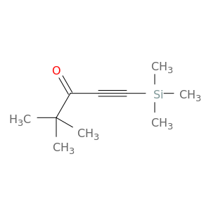 1-Pentyn-3-one, 4,4-dimethyl-1-(trimethylsilyl)-